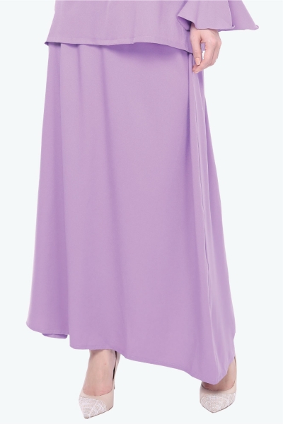 Saloma Skirt in Dusty Purple